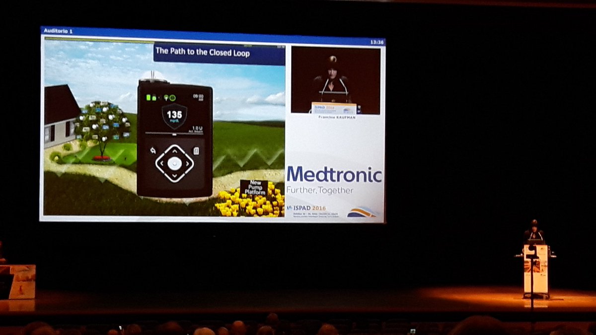 #ISPAD2016 The path to the closed loop. No set basal rates. The only inputted information are individualised carb ratios and carb amounts.