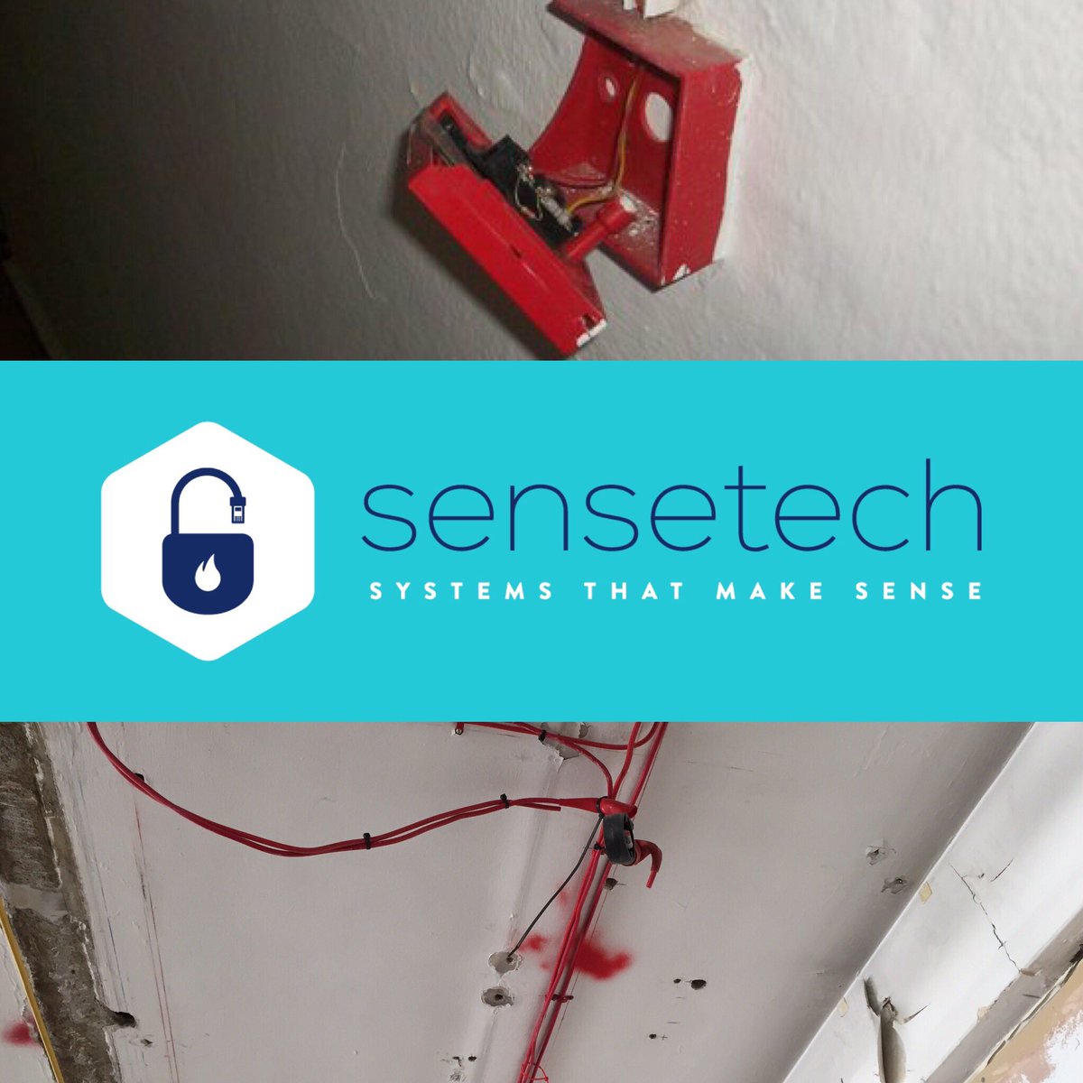 Here at <a href="/sensetechsys/">Sensetech Systems</a> we see our fair share of bad installations so we will be regularly be posting snaps of bad installs #firealarms