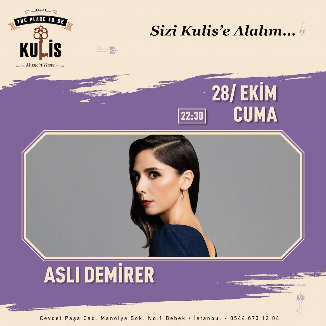 kulisbebek's tweet photo. İstanbul'da hava soğuk, mekan sıcak! Sıcaklığın sebebi belli. Bu akşam Kulis Bebek'te Aslı Demirer gecesi...

#kulisegel #kulisbebek https://t.co/QR8BxSGYSL