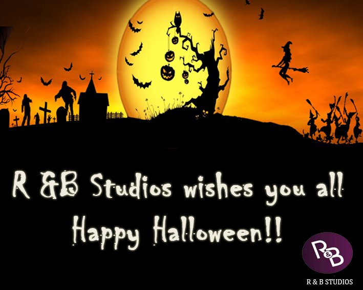 rbstudiosmumbai's tweet photo. R&amp;B Studios wishes you #HappyHalloween!!
#RBStudios #halloween #greetings #celebrate #enjoyment #enjoy https://t.co/KfVp7FpMuT