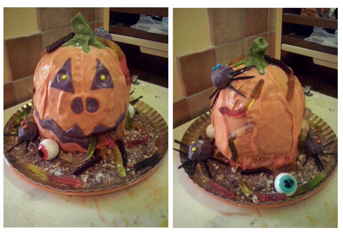ViBi_art's tweet image. #tortahalloween #tortacakedesign #halloween