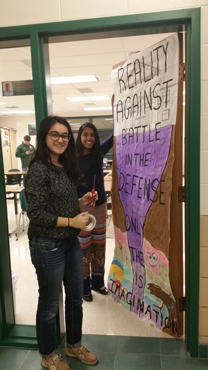 mcmteachesu2026's tweet photo. MORE "Making the Impossible Possible" at MHS with Ms.Roth's and Ms. Nally's AP Comp students!  #masonlearns #whatmattersmost #Z2Pride https://t.co/h8hxNgnH3t