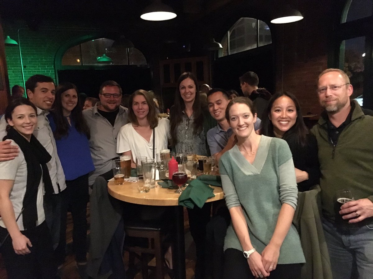 EricRobertson's tweet photo. Enjoyed a night out with the @kpnorcalpt FiTs last night. Until our ears bled. #badmusic #garbagepeople #aaompt2016 https://t.co/c1SvNXGwKN