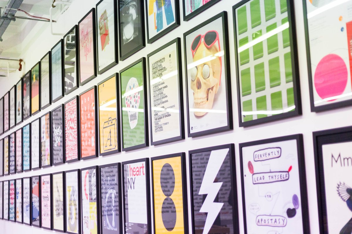 GFSmithpapers's tweet photo. All archive posters from @typocircle's 40th anniversary were framed by #MakeFrame. (📷 : Chris Arrondelle) >> https://t.co/8fsgV4cSWQ https://t.co/C8vr82hM0R
