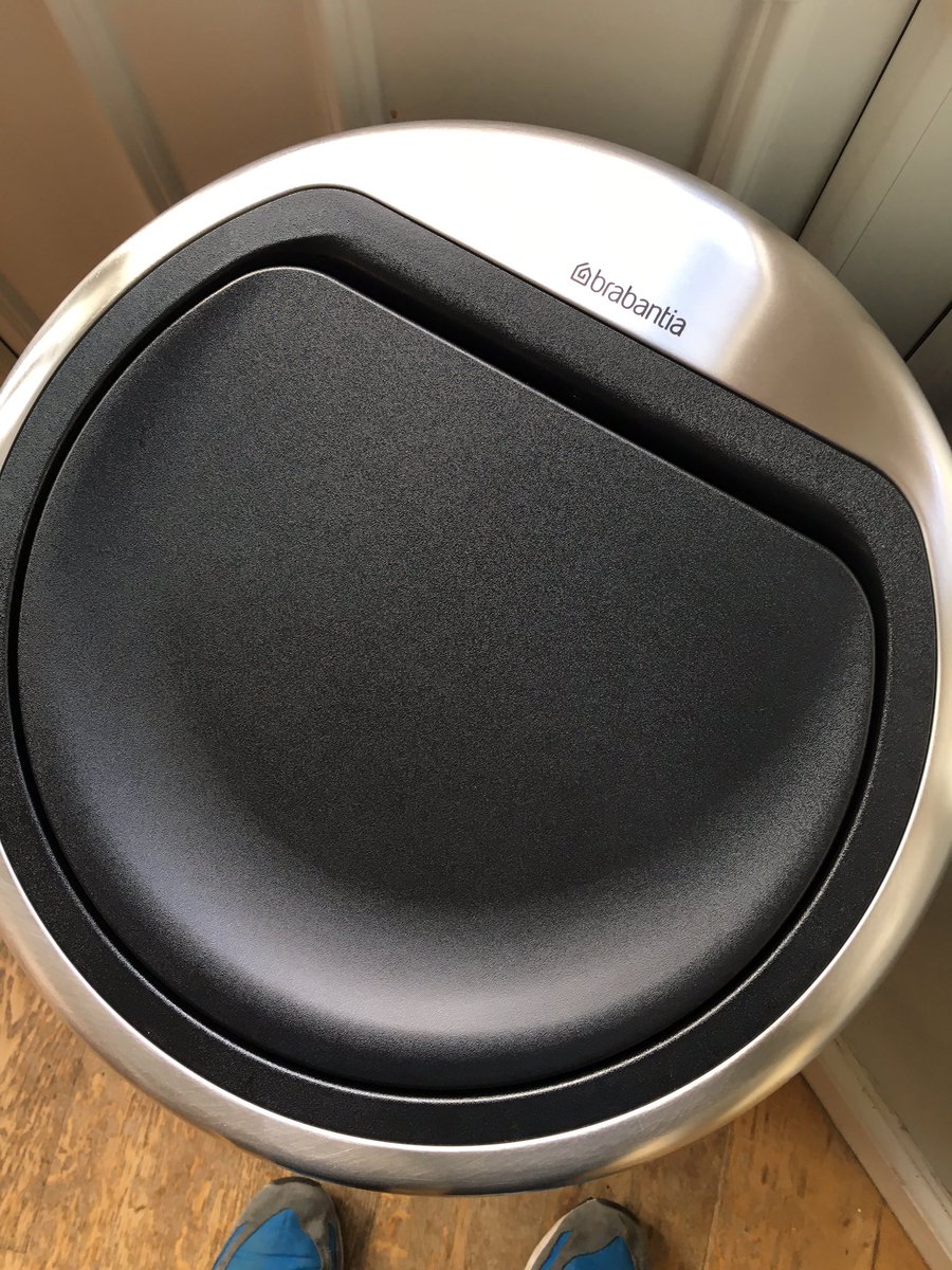 Thank you @BrabantiaLife for our new bin lid under warranty! Fantastic 10 yr warranty. #brabantia #bin #customerservice