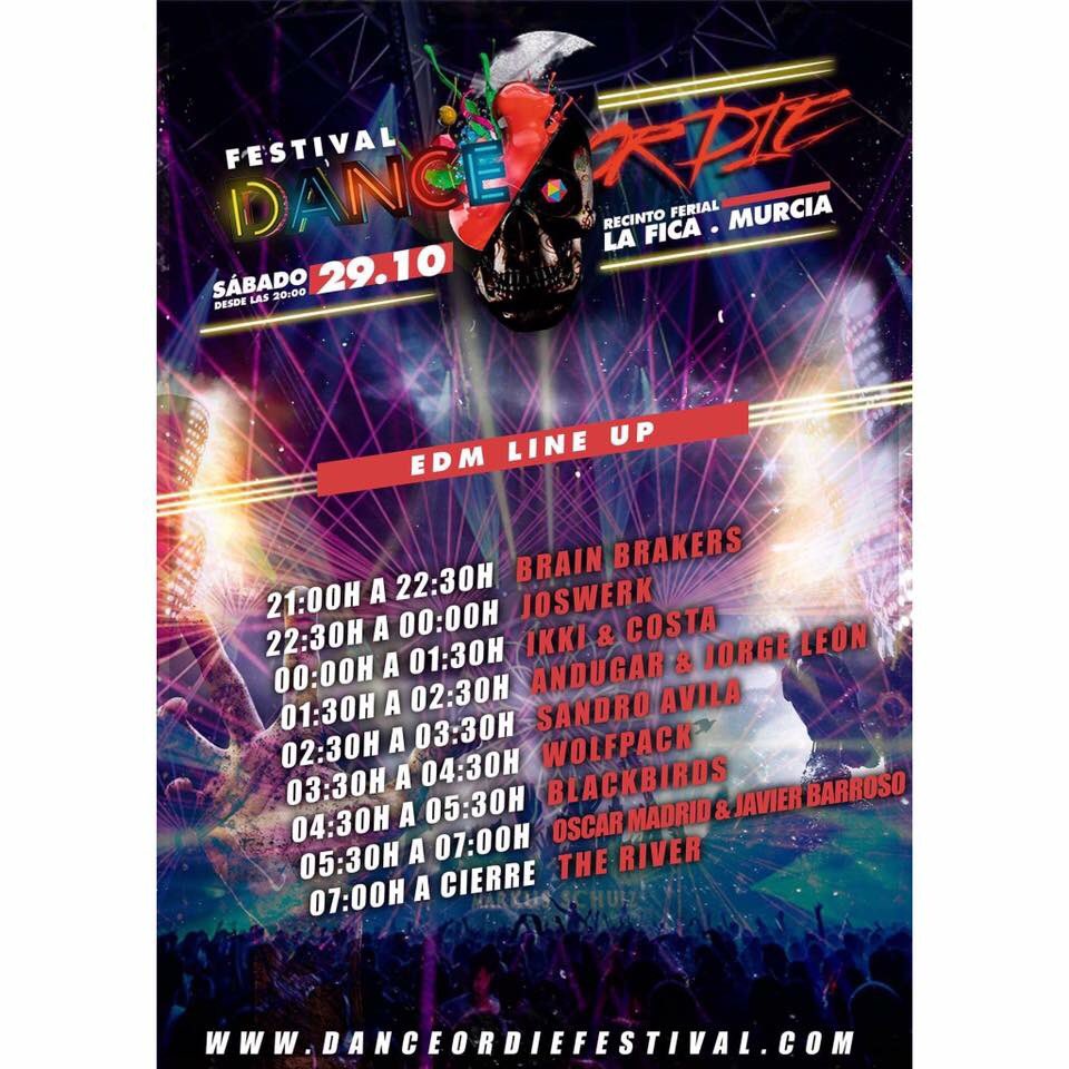 danceordiefest's tweet photo. Horario: EDM LINE UP https://t.co/jDzfxXONe6