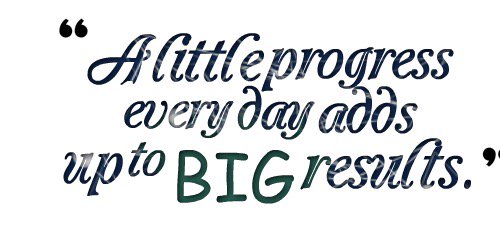 LeadToday's tweet photo. Even if you only do a little everyday, one day you'll have done a lot. #quotes https://t.co/Ymsy7gZocW