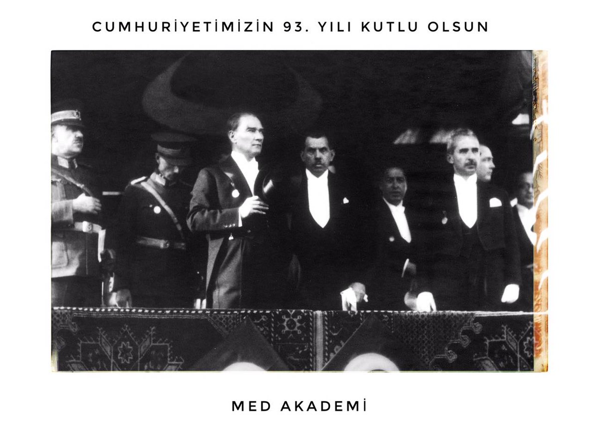 29 Ekim Cumhuriyet Bayramımız kutlu olsun