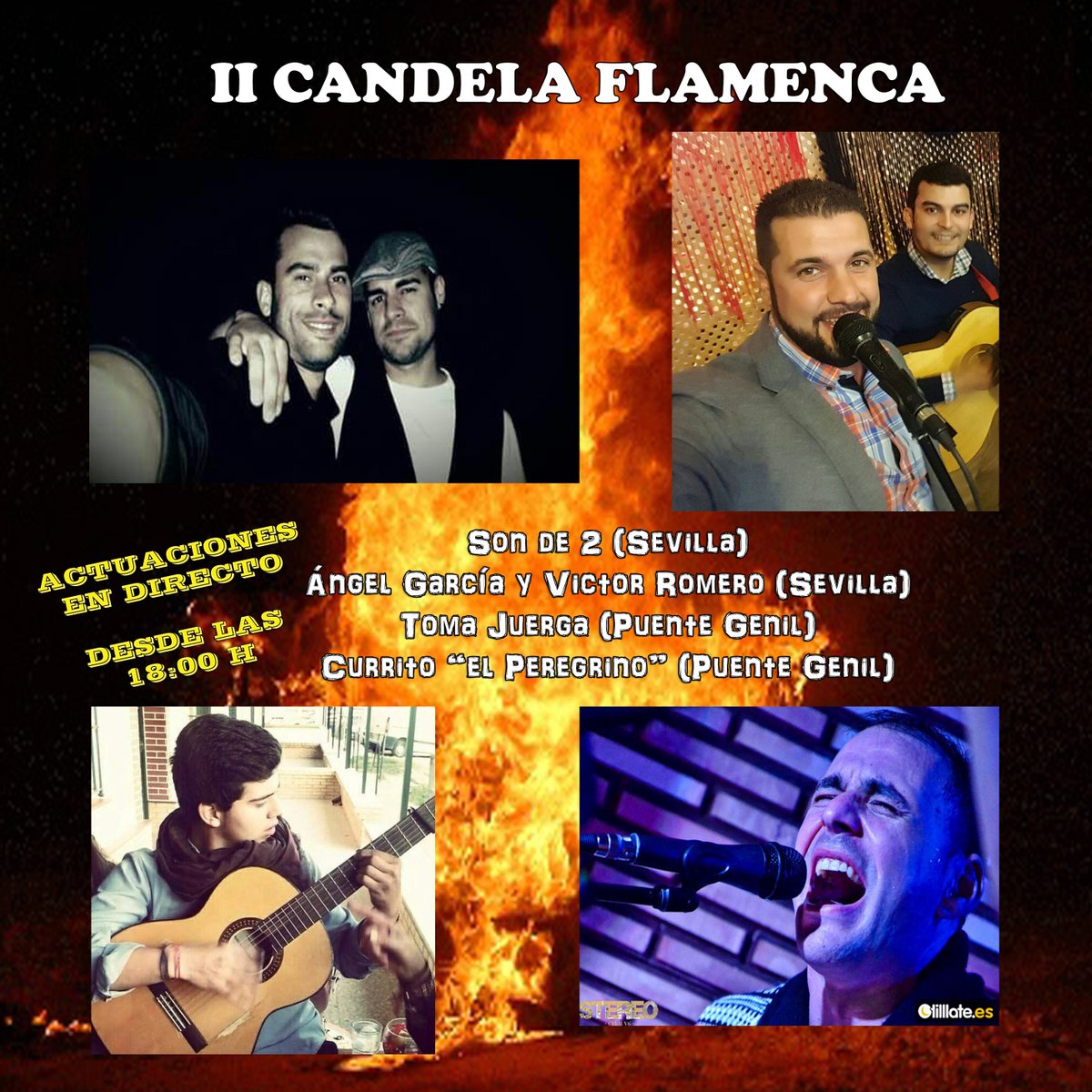 HuertoyVictoria's tweet photo. II CANDELA FLAMENCA @Espontaneos_PG @AytoPuenteGenil @TuriPuenteGenil @iCofradePGenil @LasTribus @JGetsemaniPG @AgrupacinCofrad https://t.co/YI3Adm81XK