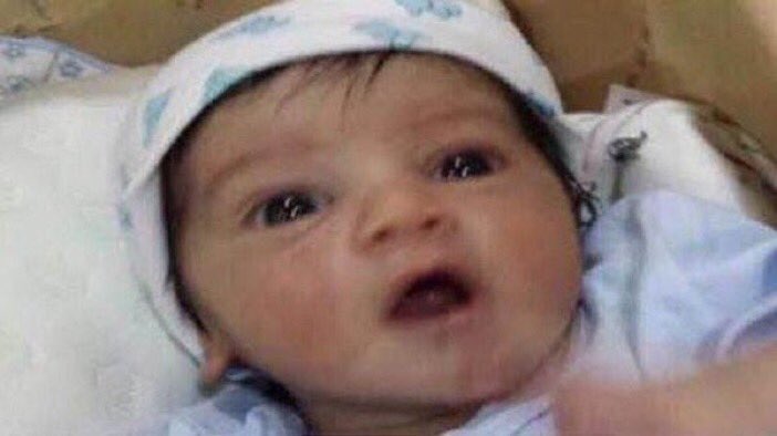The youngest victim who was killed by #Houthi missiles in #Najran , #SaudiArabia