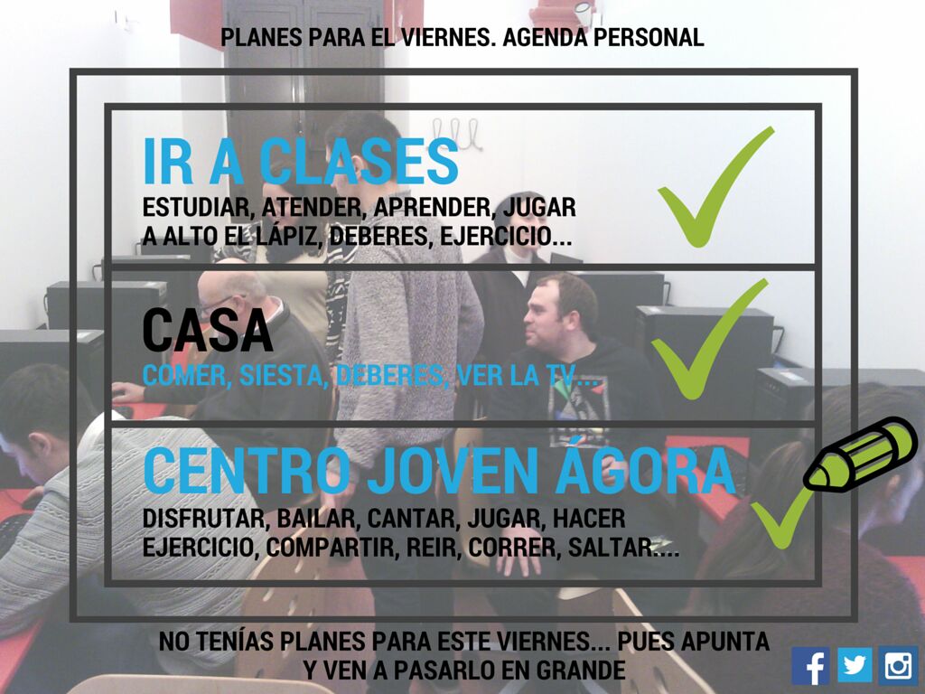 ¡Este viernes te esperamos en Ágora Francesco! si no tienes plan para el viernes atrévete a conocernos ;)