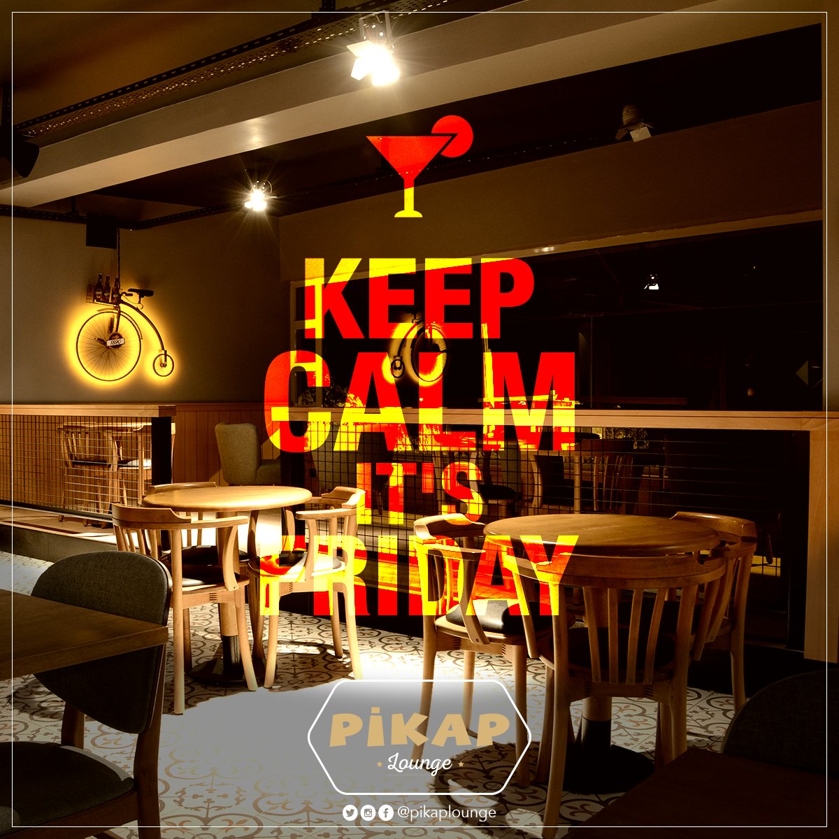 pikaplounge's tweet photo. Ve beklenen gün "Cuma" geldi! Planlarınız muhakkak hazırdır ama bizi ziyaret etmeyi de unutmayın. 😊  #pikaptayasam #haftasonu https://t.co/qtkiLk0o7W