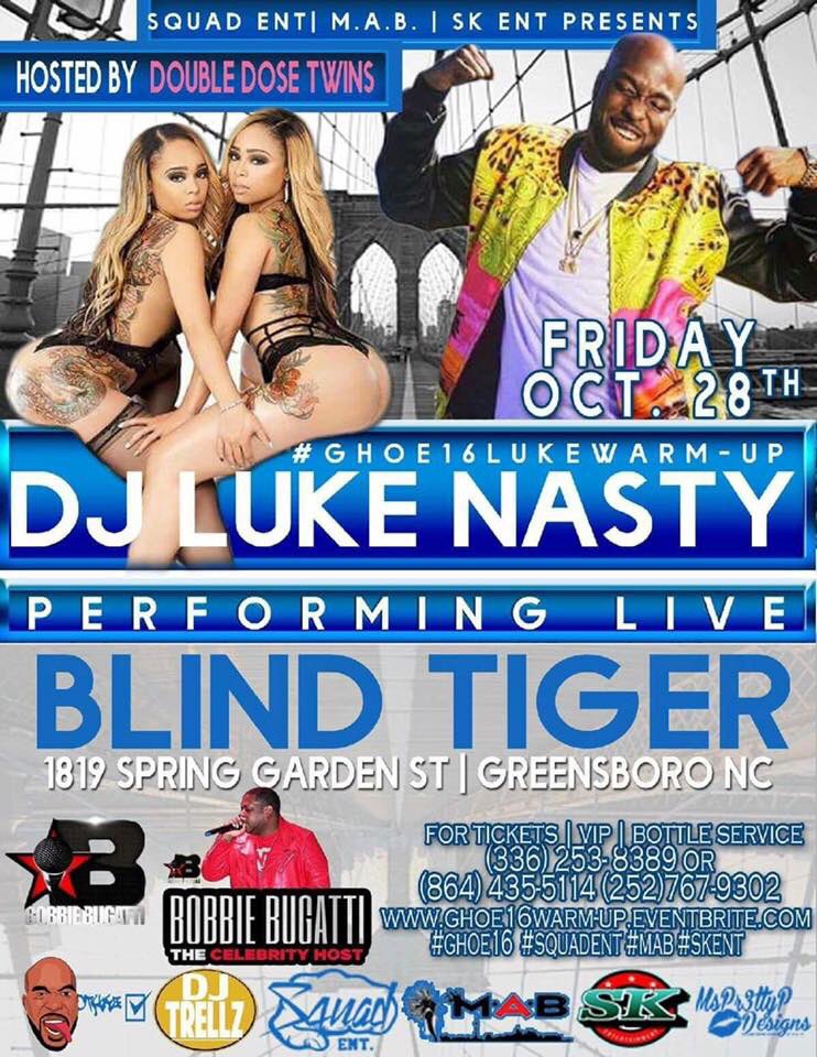 _BTigerFrank's tweet photo. 🚨🚨 Tonight We Got @djlukenastyy in the Building 🚨🚨 It's A Movie 🎥 being made tonight, I Got Tickets, SO HMU! #ncat17 #ncat18 #ncat19 https://t.co/OYZ2oqWUJh