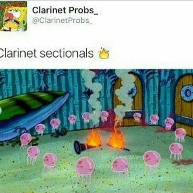 bandjokes101's tweet photo. Sectionals get lit 🔥😂
Tag a clarinet player https://t.co/bP5m3eUPnb https://t.co/wVq1iPpyyc