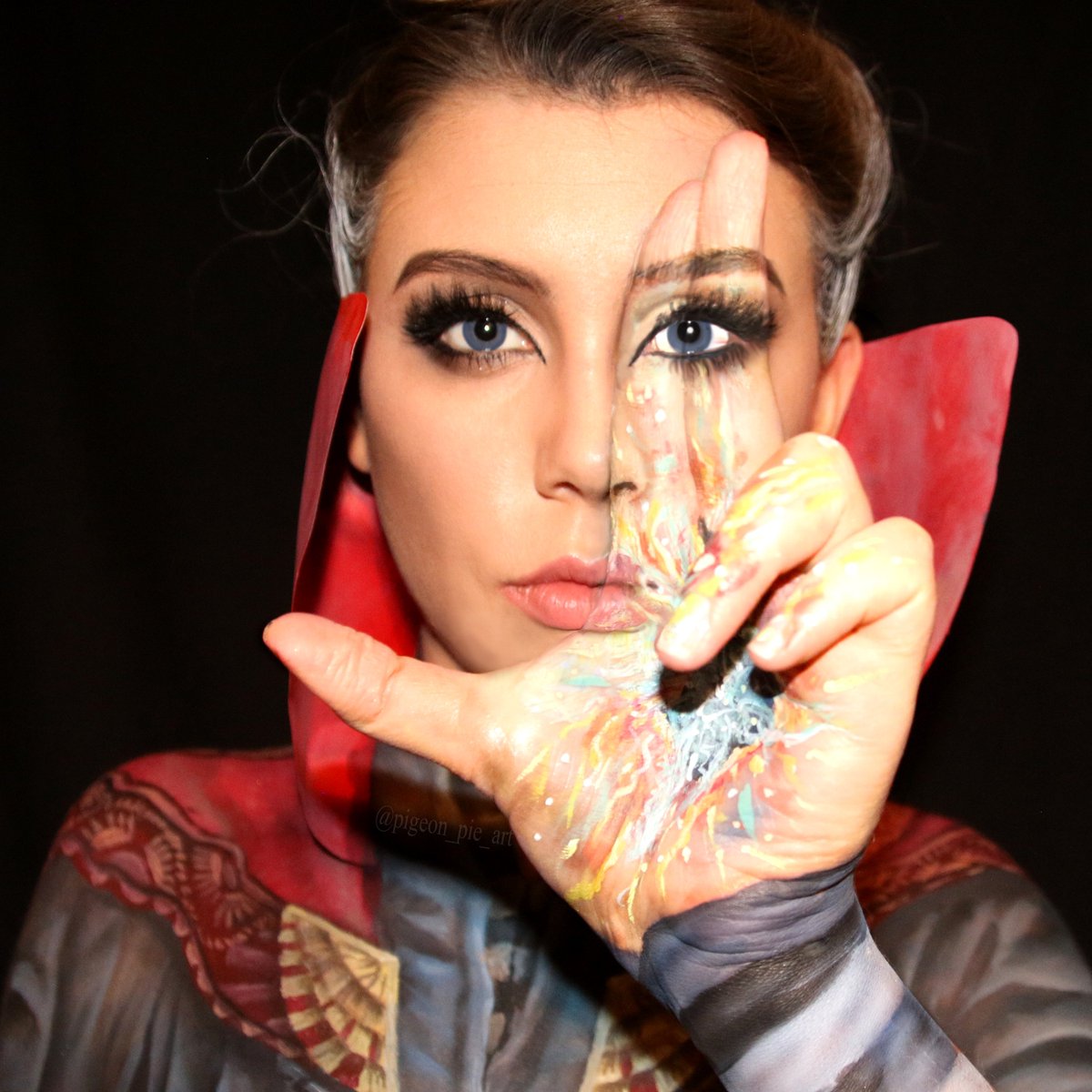 pigeonpieO_o's tweet image. So um, apparently I don't post photos here. So um photo spam of my looks this Halloween season.