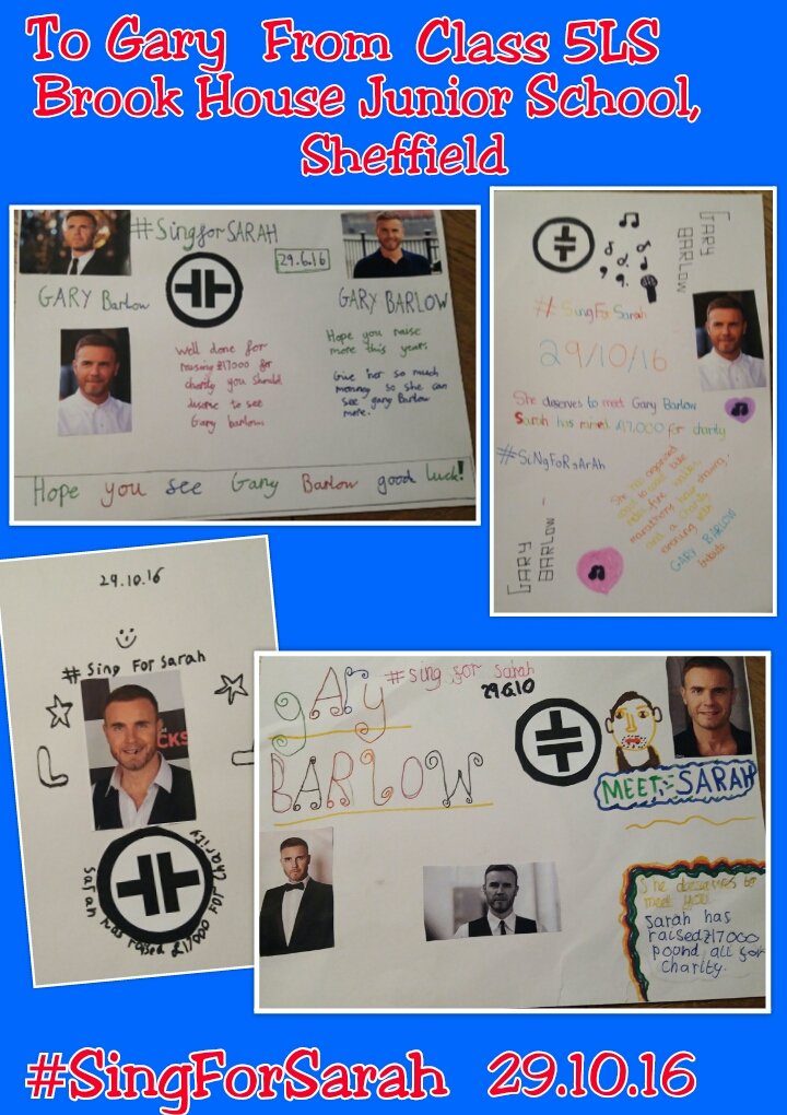 KendallTTHQ's tweet photo. @GaryBarlow  hoping you've seen this lovely artwork from Class 5LS 
💙 #SingForSarah 💙 https://t.co/exqlrRM4BJ