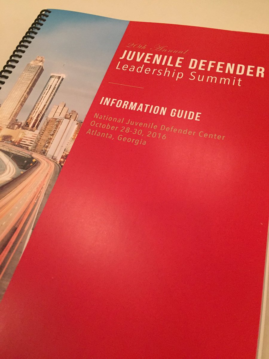 GeorgetownJJI's tweet photo. So great to be with this community of amazing youth defenders at the 20th annual @NatJuvDefend Summit. #justiceexpress https://t.co/KSim3m259T