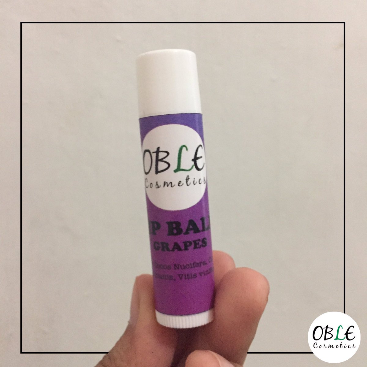 obleofficial_'s tweet photo. NEW LIPBALM FLAVORS #Grapes #Cherry Get Yours Now! 😉💚 https://t.co/zCgOODXzOV