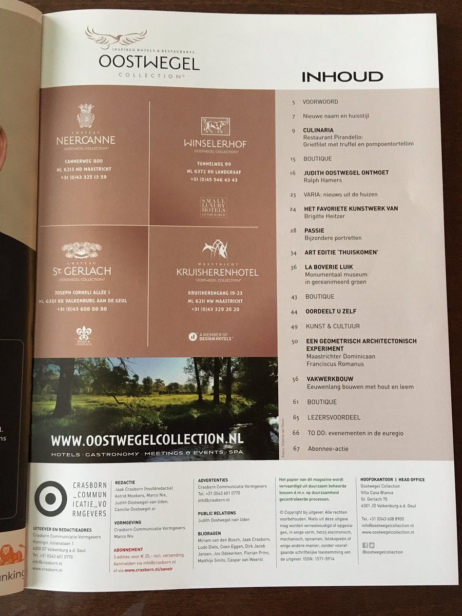 COostwegel's tweet photo. Vers van de pers: verkrijgbaar in alle Huizen @OostCollection @CrasbornCV https://t.co/63h31aJEi7