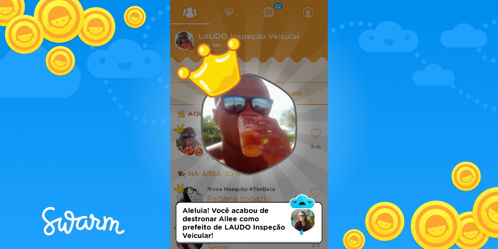 Eu acabei de destronar @alleealmeida como prefeito de LAUDO Inspeção Veicular no @Swarmapp!
swarmapp.com/glauber_galao/…