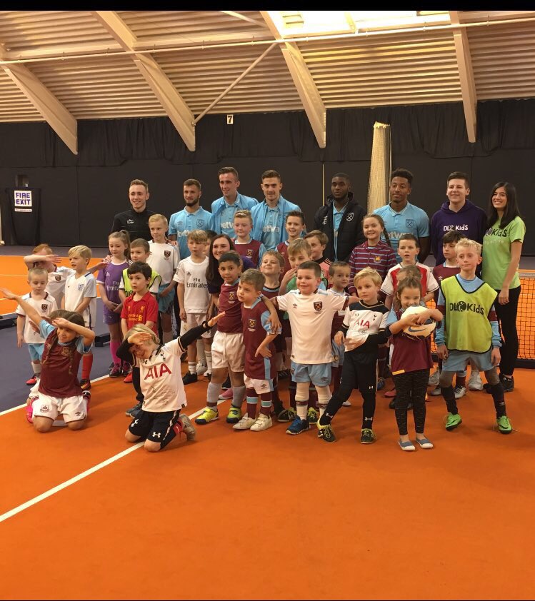 Today we've had an amazing experience at <a href="/DLLGideaPark/">DLL Gidea Park</a> . It's been a pleaure to meet the boys! ⚒⚽️