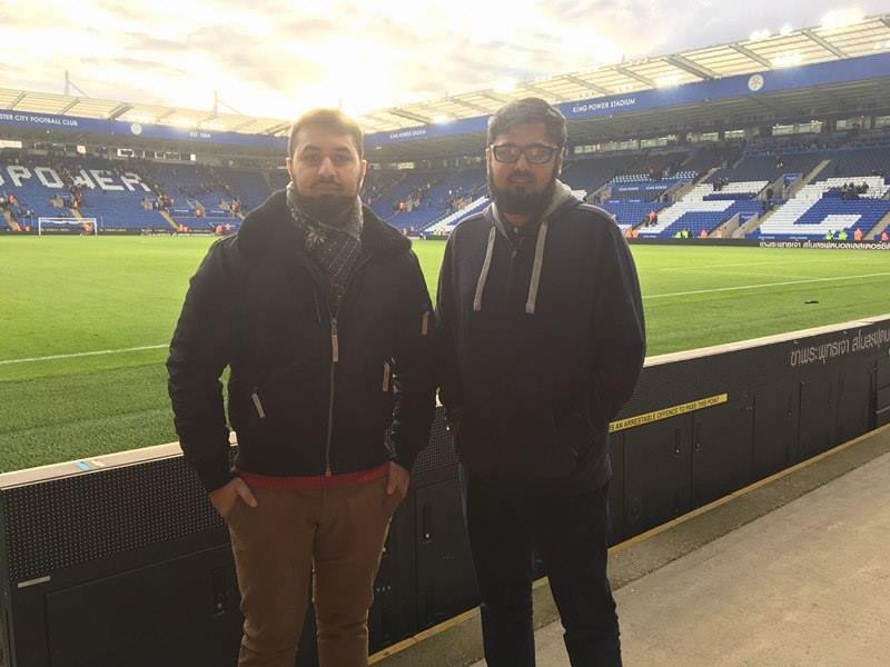 bhamji38's tweet photo. with my friend at the ground for @LCFC vs @CPFC https://t.co/BYeUio213D