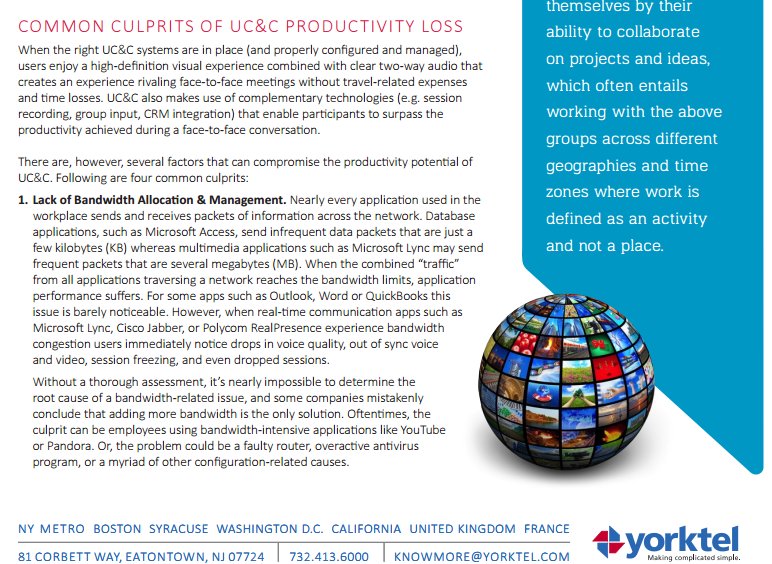 StevenTaylor_NC's tweet photo. Proud of @YorktelCorp team & video technology: WP: #UCC: 4 pitfalls 6 best practices #telemedicine #teleEverything
https://t.co/IRLIe6ewr2 https://t.co/1gkrwjzVY5