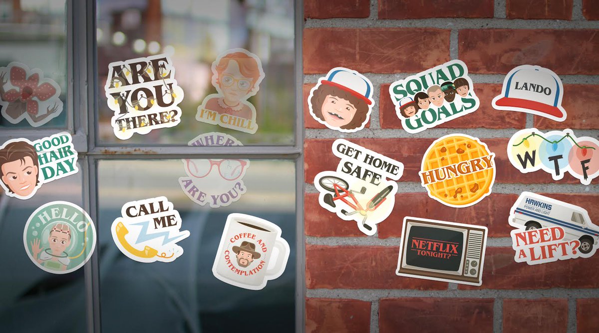 googleargentina's tweet photo. El otro lado. Demogorgons. Barb. #StrangerThings de @Netflix llega a #GoogleAllo en este genial pack de stickers: https://t.co/d6v3SjFJuf https://t.co/vGogIMNgdU