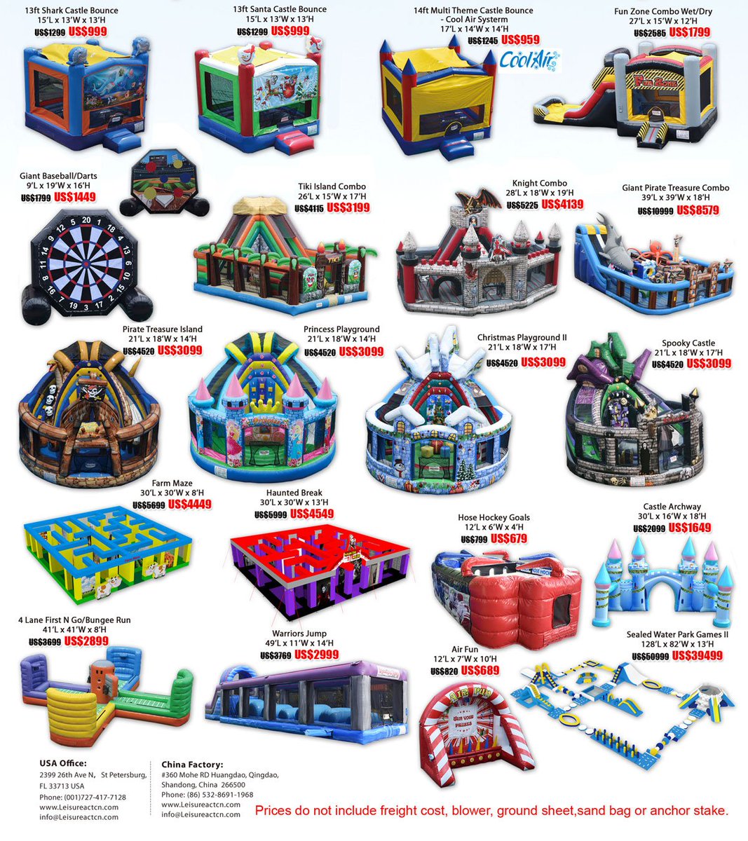 LeisureActivit1's tweet photo. Another #IAAPA #IAE16 @IAAPAHQ #InflatableSale from Leisure Activities! GIANT PIRATE TREASURE ISLAND! #HUGE ! #Checkitout 727-417-7128. https://t.co/r8JXKfqtXI