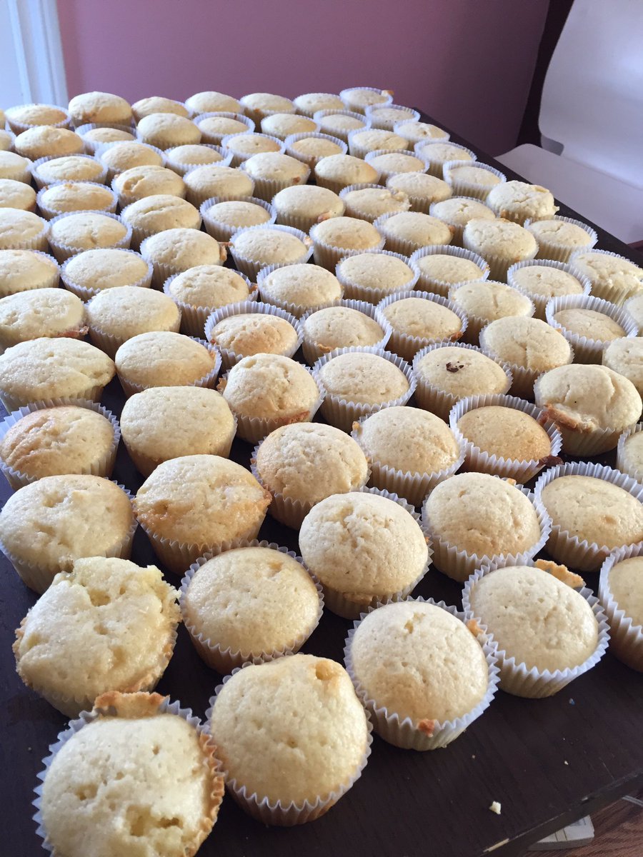 96 cupcakes ready so far for #niagarayouth2016 ! So excited!!!