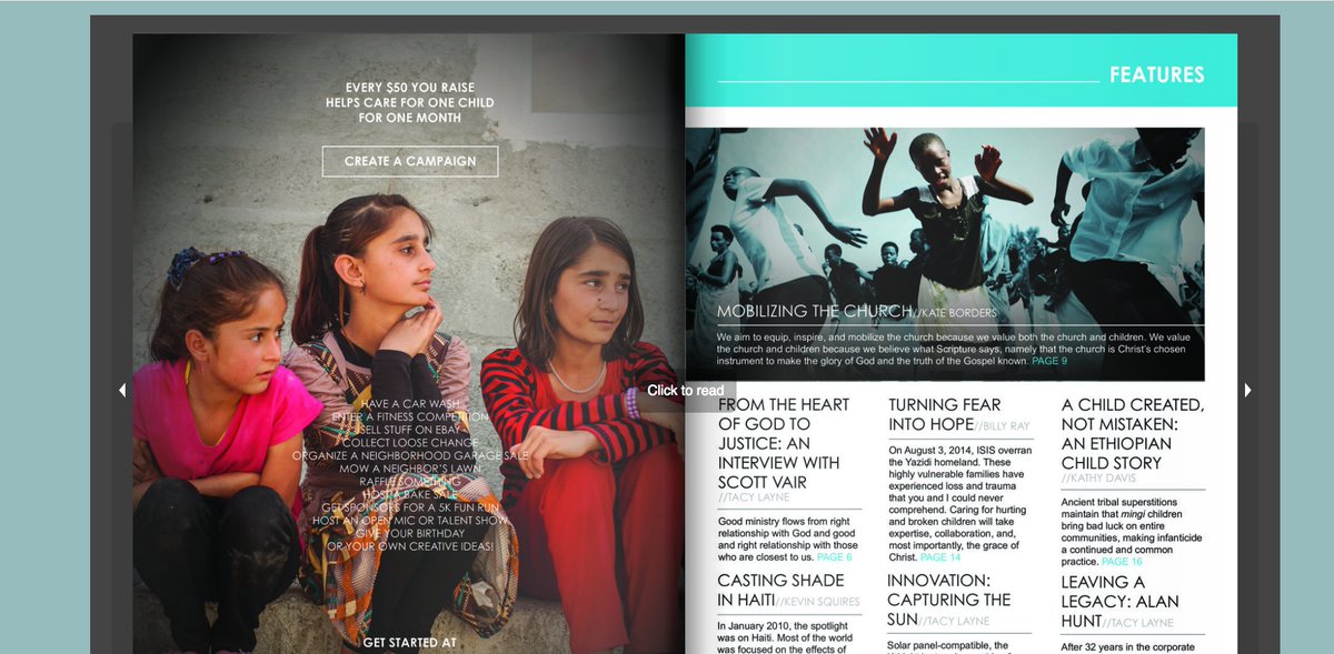 worldorphans's tweet photo. The Fall Magazine is available now: https://t.co/qom8hRzgXg #fallmagazine #untiltheyallhavehomes https://t.co/HA0UjkxJ70