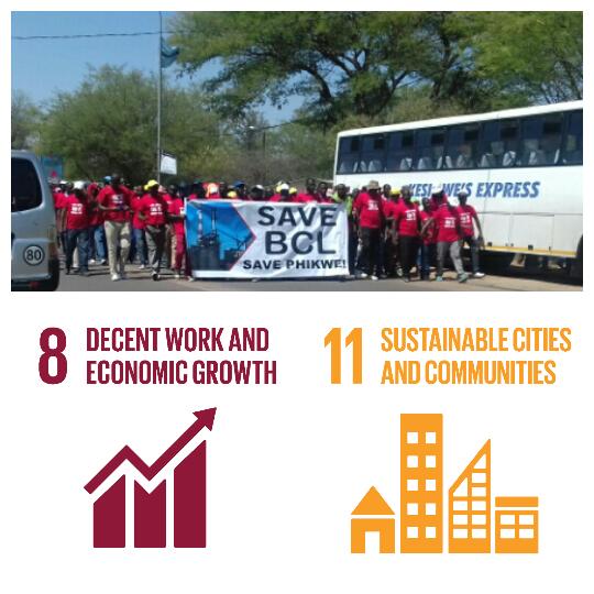 BonnyBwOrg's tweet photo. #SDGsBW
6000 mine workers = 6000 families = 6000 children = 6000 mouths to feed 
God help this nation https://t.co/VqlCcShIYh