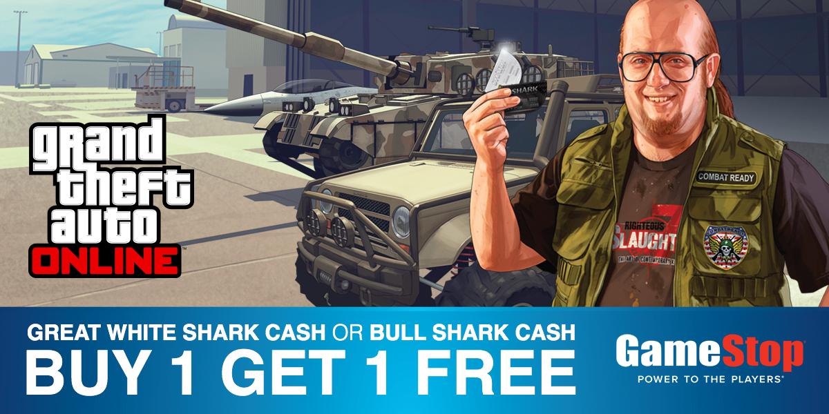 gamestop shark card