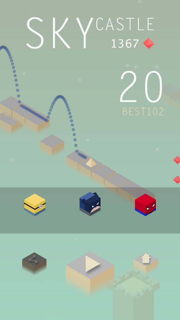 JomonsterGamer's tweet photo. OMG! I just scored 20 in #Sky Castle! #indiedev #indiegame #buildboxgame #isometricgame #iOSApp
Creds: @Sam_Aaro ❤️ https://t.co/LSMRwQb820
