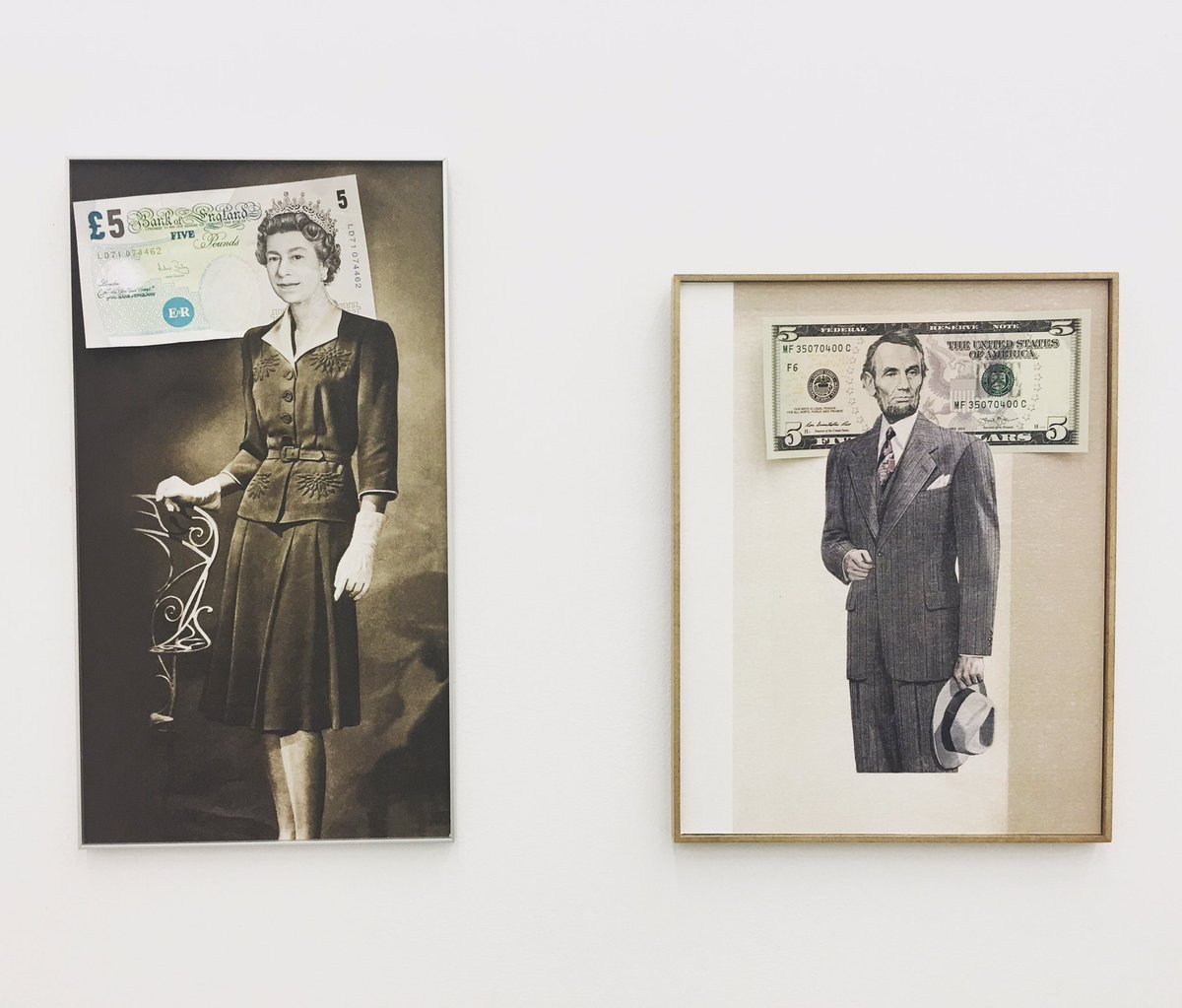 anna_deilmann's tweet photo. Miss Pound &amp; Mister Dollar by Hans-Peter Feldmann opening @ Sammlung Philara #reality #triviality #visualhabits #düsseldorf https://t.co/gJNuwzQFai