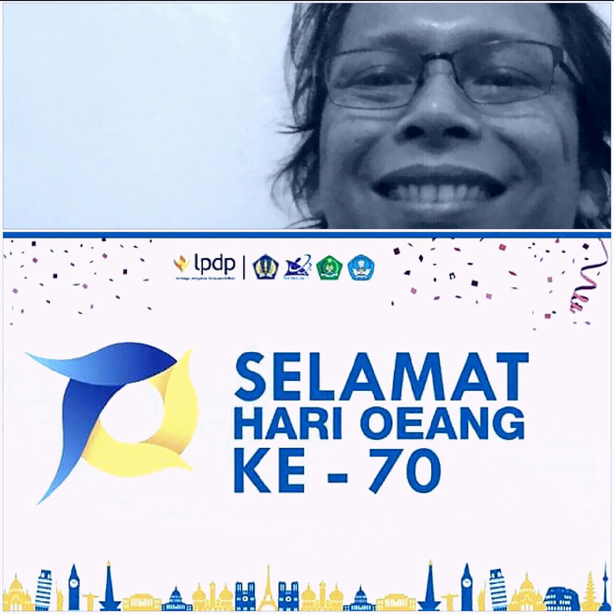 iicul's tweet photo. Selamat Hari Oeang @KemenkeuRI @LPDP_RI #HariOeang70 https://t.co/uJCk0gTzRz