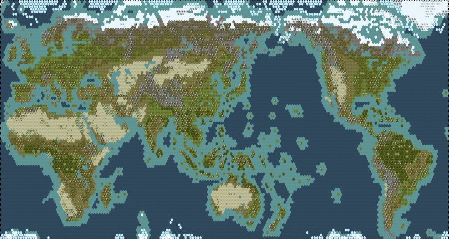 Civ 6 World Map Ludicrously Large Earth Map Mod Comes To Civ Vi Oc3d News