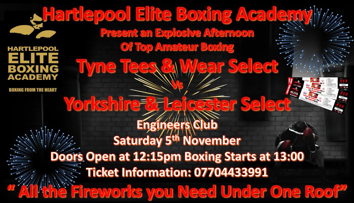 HEBA SHOW Tickets going fast. All the fireworks you need under one roof <a href="/RoyKellySport/">Roy Kelly</a> <a href="/HartlepoolWeb/">This is Hartlepool</a> <a href="/coletteburdon/">colette henderson</a> <a href="/blhenderson1/">Ben</a> #Boom