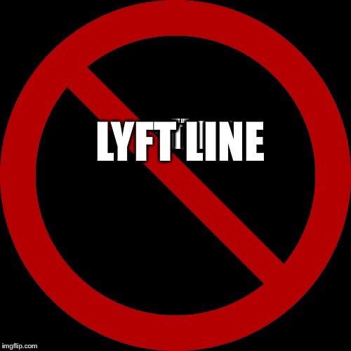 djdieselnyc's tweet photo. #lyftlinesucks #linesucks #stoptheline https://t.co/bNvYAgVM22