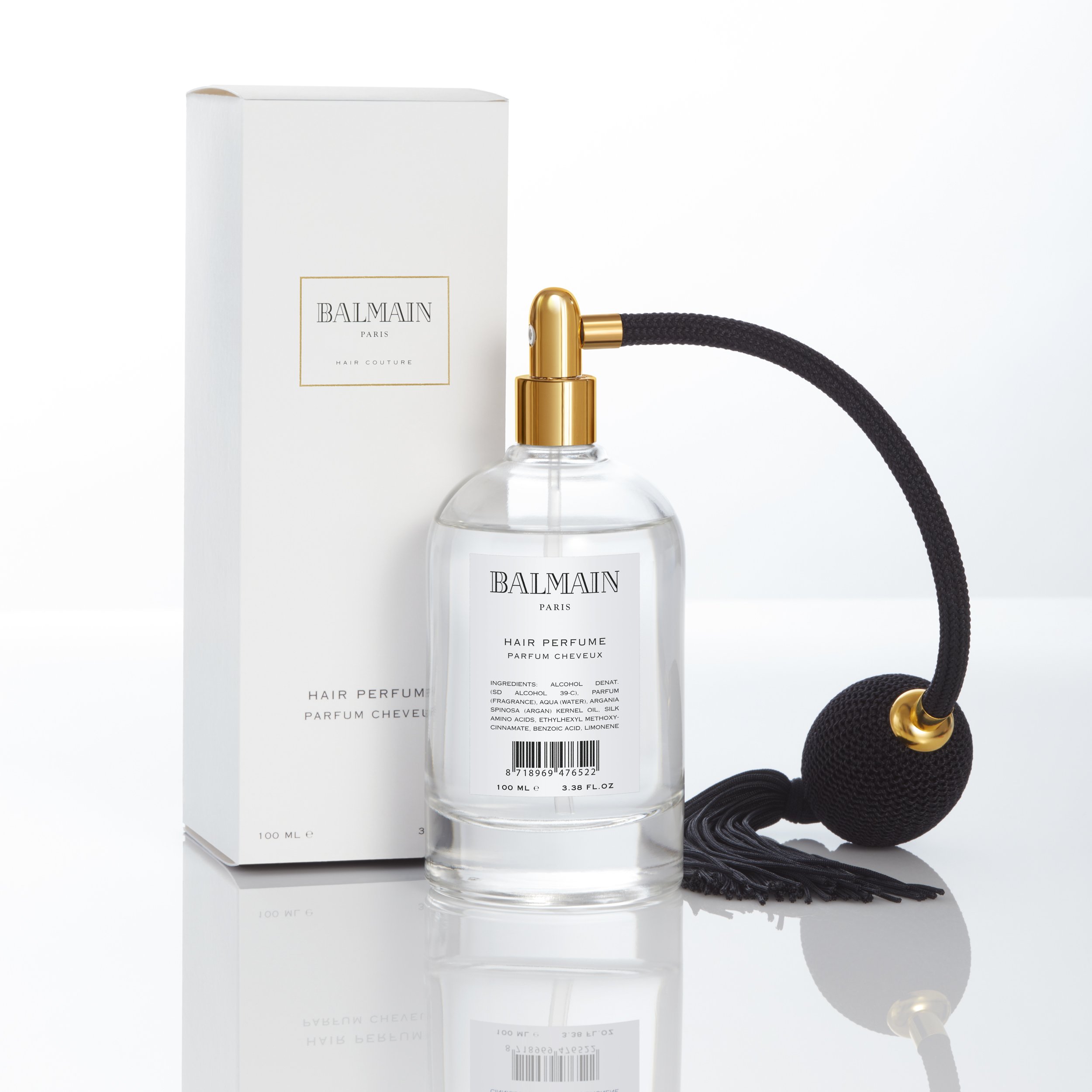 Balmain paris 2025 silk hair perfume