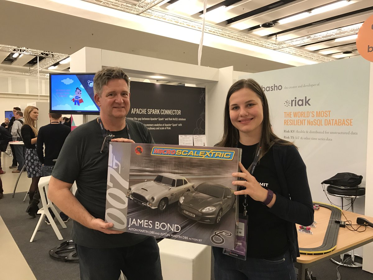 basho_fr's tweet image. This could be you! can you beat .0855 of a second lap time?  Try your luck @BigData_LDN visit us on stand 139 &amp;amp; discover resilient #riak TS