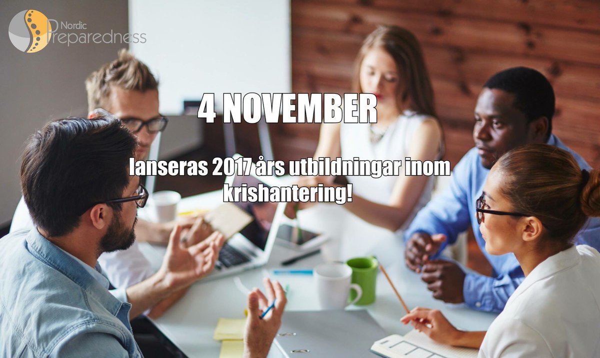 NPreparedness's tweet photo. Häpp häpp! Snart släpps nästa års utbildningsplan! #kompetensutveckling https://t.co/5s8HrfHZ4c