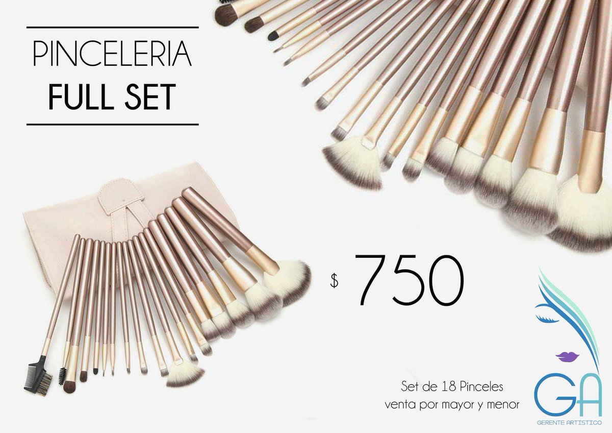 TrucosDeMakeUp's tweet photo. #Tip en una semana entran estas brochas, seguí a @GAmaquillaje y reserva, o escribí tushmua@gmail.com #Arg #BsAs https://t.co/PWK7pX3reO