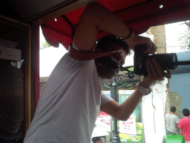 michael itto junior lagi syuting film pendek di bandung