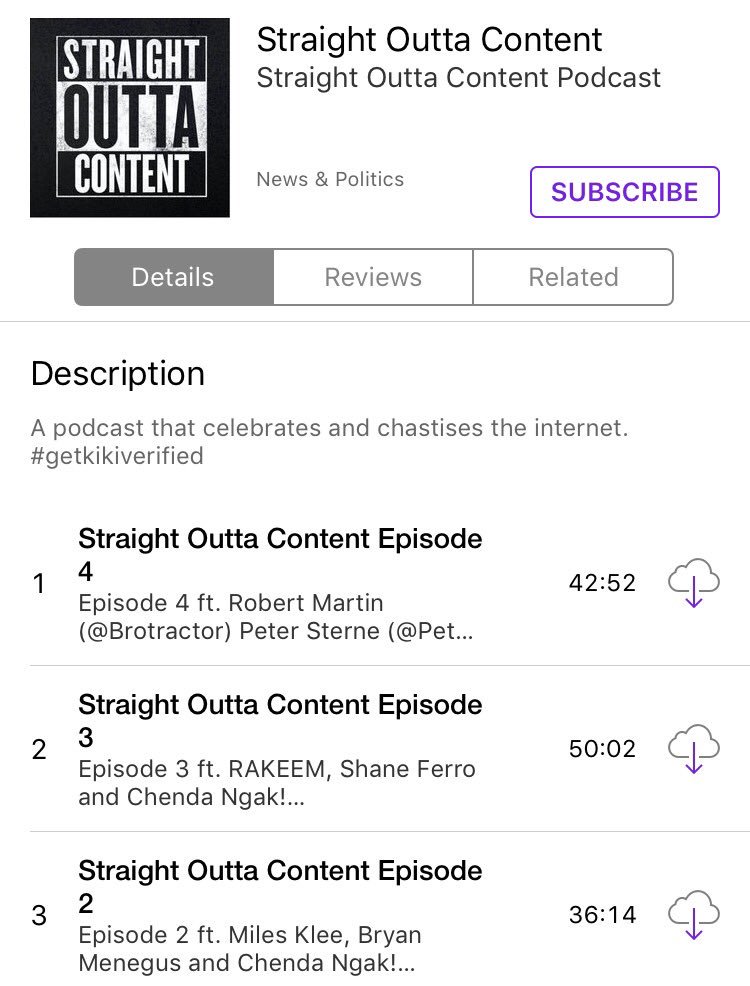 outtacontent's tweet image. 6 seasons and a movie! 👌 #finallyonitunes #smashthatsubscribebutton