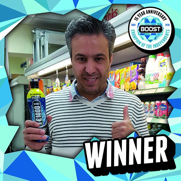 BREAKING NEWS! We have our first Crystal Bottle Winner! Congratulations to Hamid from Drinks, Food &amp; Wine in Ealing Common! 1 down,14 to go!