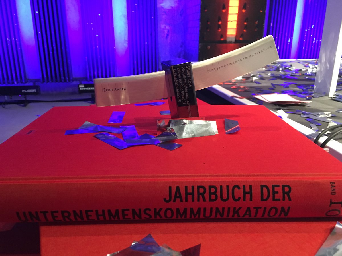 Das Dutzend ist voll: Silber und Gold für unsere @ZF #Global Journeys: #EconAwards und #GalaxyAwards econ-awards.de/beitr%C3%A4ge/…