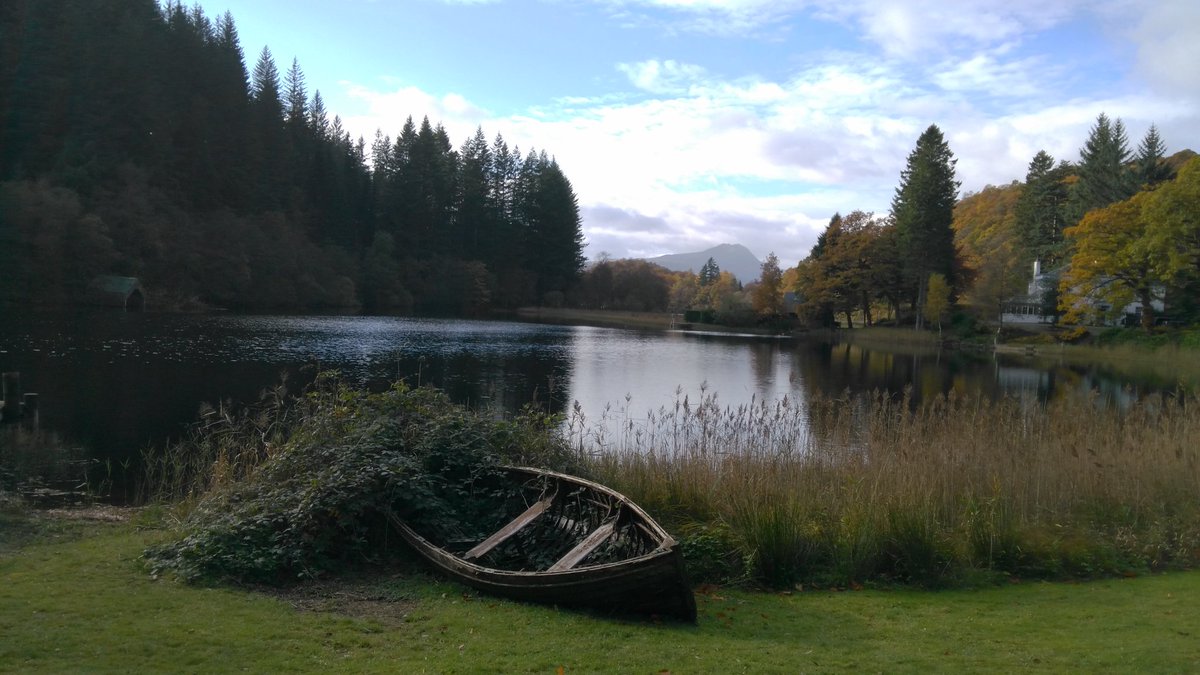 Autumn in the #trossachs is stunning!