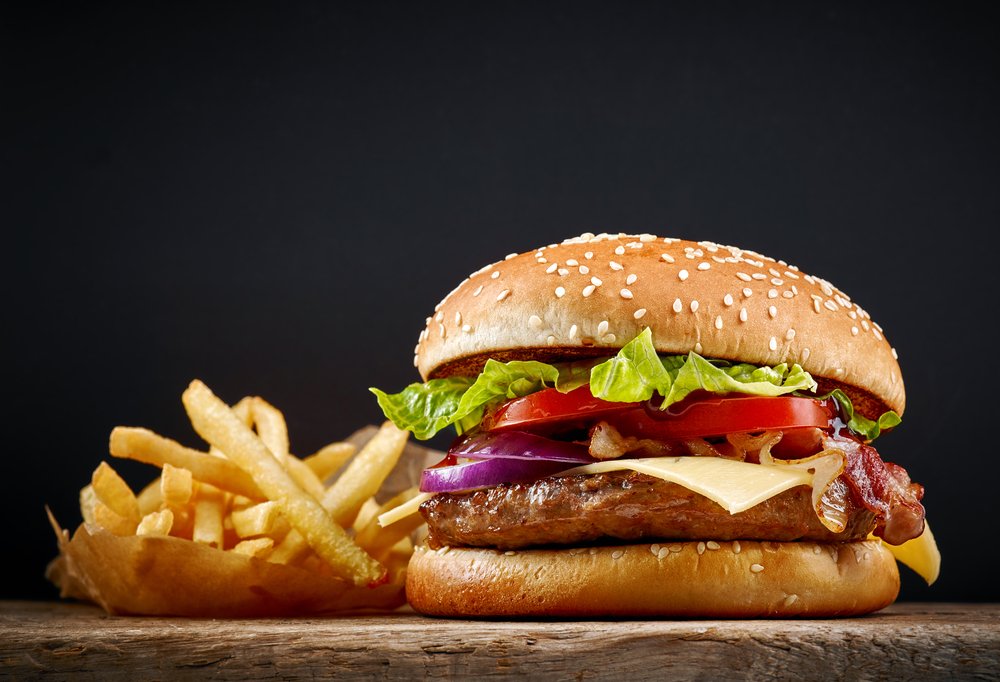 Gofecha's tweet image. Thick, juicy, mouth-watering burger is what you want! Let us bring the happiness to you! gofecha.com #gofecha