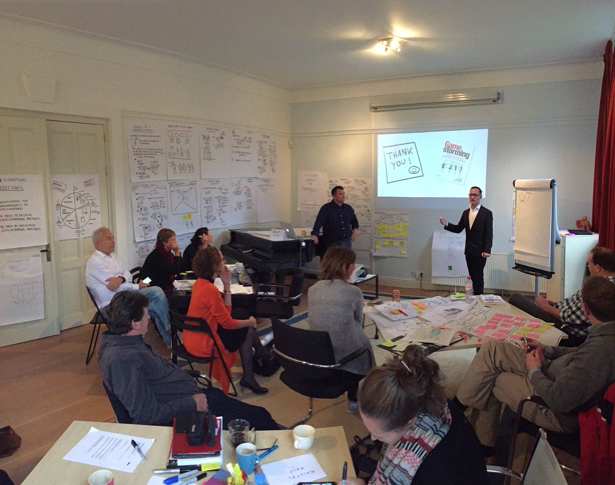 2 dagen hard gewerkt bij training #gamestorming van #xplane met @nvo2. Het was gaaf &amp; inspirerend!